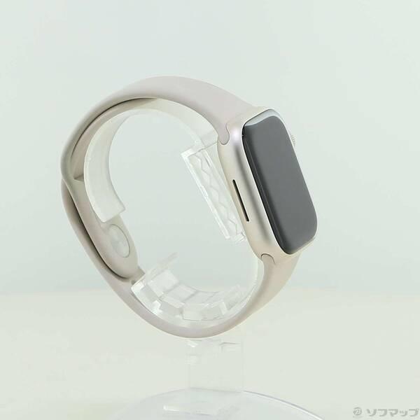 〔中古〕Apple(アップル) Apple Watch Series 8 GPS + Cellular 41mm スターライトアルミニウムケース スターライトスポーツバンド〔377-ud〕 |  | 03