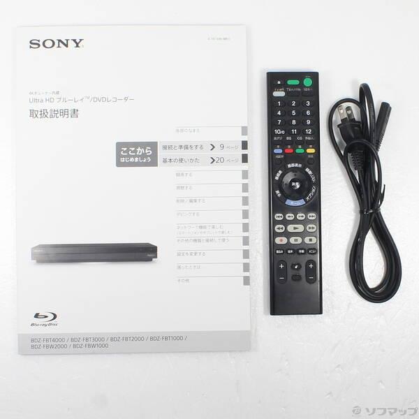〔中古〕SONY(ソニー) 〔中古品〕 ブルーレイレコーダー BDZ-FBT2000 ［2TB ／3番組同時録画 ／BS・CS 4Kチューナー内蔵］〔198-ud〕 |  | 04