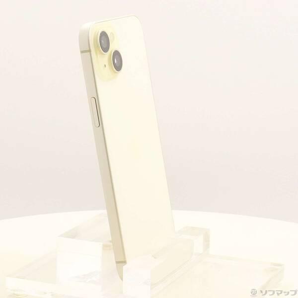 〔中古〕Apple(アップル) iPhone15 Plus 128GB イエロー MU0A3J／A SIMフリー〔262-ud〕 |  | 03