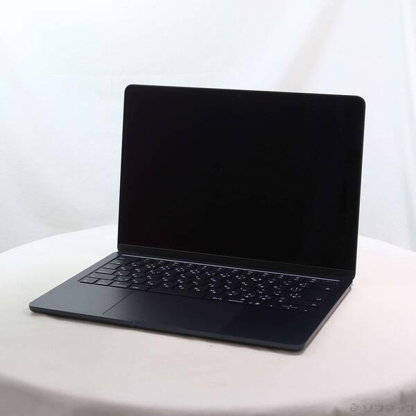 〔中古〕Apple(アップル) MacBook Air 13.6-inch Early-2026 MDHG4J／A Apple M5 10コアCPU_10コアGPU 24GB SSD1TB ミッドナイト 〔26.3 Tahoe〕〔258-ud〕 | 