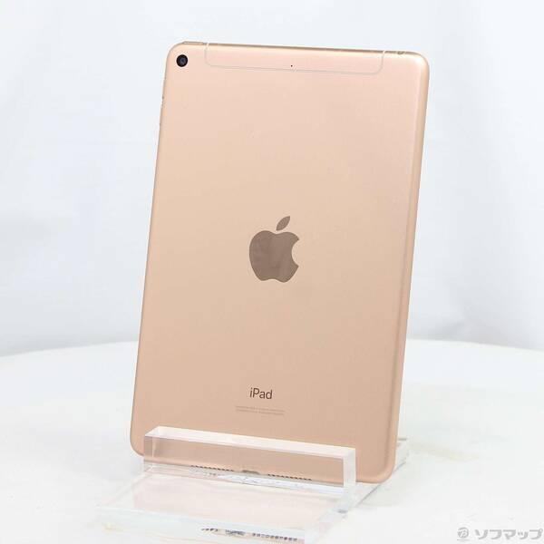 〔中古〕SoftBank iPad mini 第5世代 64GB ゴールド MUX72J／A SoftBankロック解除SIMフリー〔377-ud〕 | 