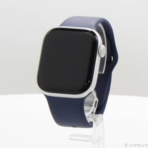 〔中古〕Apple(アップル) Apple Watch Series 10 GPS 42mm シルバーアルミニウムケース デニムスポーツバンド〔276-ud〕 | 