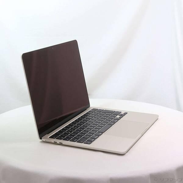 〔中古〕Apple(アップル) MacBook Air 13.6-inch Mid-2022 MLY23J／A Apple M2 8コアCPU_10コアGPU 8GB SSD512GB スターライト 〔26.3 Tahoe〕〔258-ud〕 |  | 03
