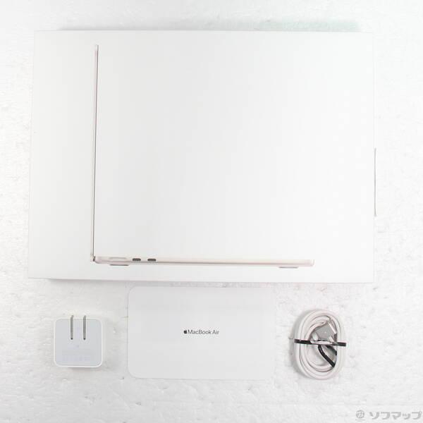 〔中古〕Apple(アップル) MacBook Air 13.6-inch Mid-2022 MLY23J／A Apple M2 8コアCPU_10コアGPU 8GB SSD512GB スターライト 〔26.3 Tahoe〕〔258-ud〕 |  | 04