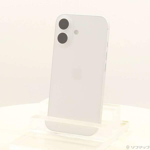 〔中古〕Apple(アップル) iPhone16 128GB ホワイト MYDR3J／A SIMフリー〔276-ud〕 | 