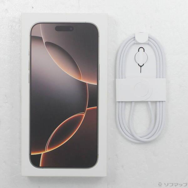 〔中古〕Apple(アップル) iPhone16 Pro Max 256GB デザートチタニウム MYWJ3J／A SIMフリー〔377-ud〕 |  | 04