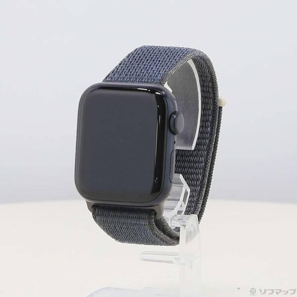 〔中古〕Apple(アップル) Apple Watch SE 第2世代 GPS 40mm ミッドナイトアルミニウムケース ミッドナイトスポーツループ〔377-ud〕 | 