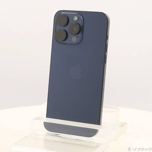 〔中古〕Apple(アップル) iPhone15 Pro Max 512GB ブルーチタニウム MU6X3J／A SIMフリー〔258-ud〕 | 