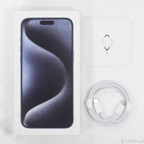〔中古〕Apple(アップル) iPhone15 Pro Max 512GB ブルーチタニウム MU6X3J／A SIMフリー〔258-ud〕 |  | 04
