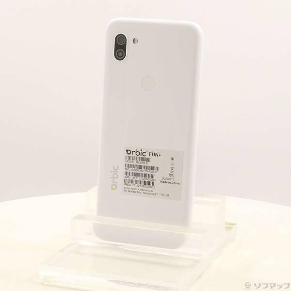 〔中古〕Orbic FUN+ 4G 64GB ホワイト ORB609LPW-RW／JP SIMフリー〔349-ud〕 | 