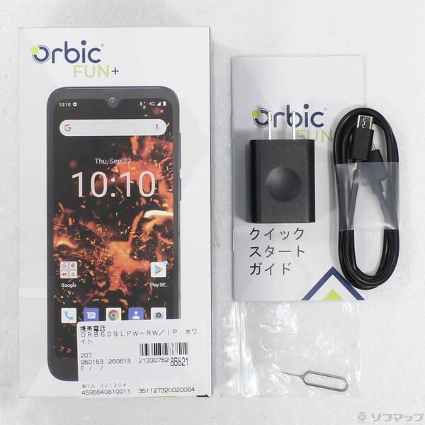 〔中古〕Orbic FUN+ 4G 64GB ホワイト ORB609LPW-RW／JP SIMフリー〔349-ud〕 |  | 04
