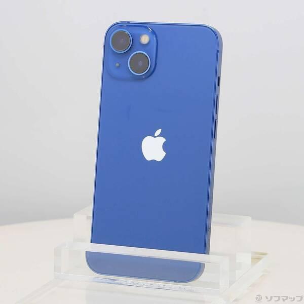 〔中古〕Apple(アップル) iPhone13 256GB ブルー MLNM3J／A SIMフリー〔344-ud〕 | 