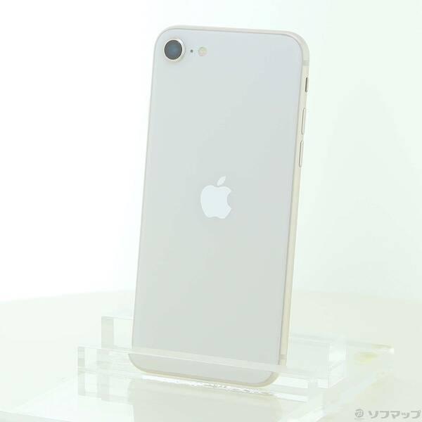 〔中古〕Apple(アップル) iPhone SE 第3世代 64GB スターライト MMYD3J／A SIMフリー〔269-ud〕 | 