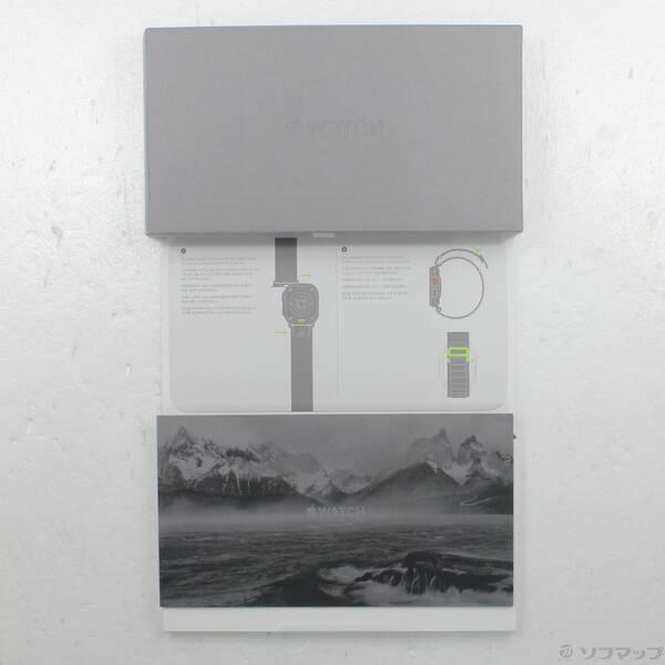 〔中古〕Apple(アップル) Apple Watch Ultra 3 GPS + Cellular 49mm ブラックチタニウムケース ブラックアルパインループ〔377-ud〕 |  | 04