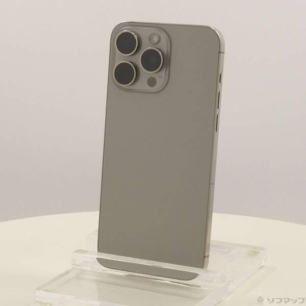 〔中古〕Apple(アップル) iPhone15 Pro Max 256GB ナチュラルチタニウム MU6R3J／A SIMフリー〔368-ud〕 | 