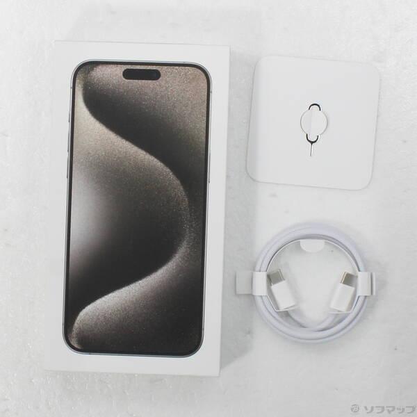 〔中古〕Apple(アップル) iPhone15 Pro Max 256GB ナチュラルチタニウム MU6R3J／A SIMフリー〔368-ud〕 |  | 04