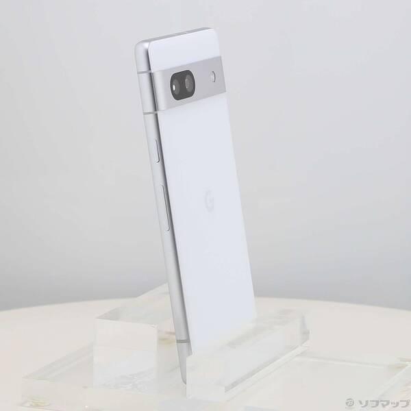 中古〕GOOGLE(グーグル) Google Pixel 7a 128GB スノー au SIMフリー