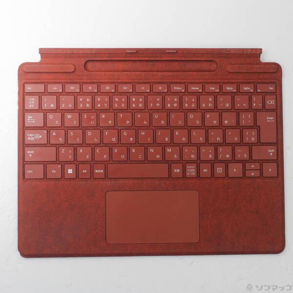 〔中古〕Microsoft(マイクロソフト) Surface Pro スリム ペン2付き Signature キーボード ポピーレッド 8X6-00039〔344-ud〕 | 