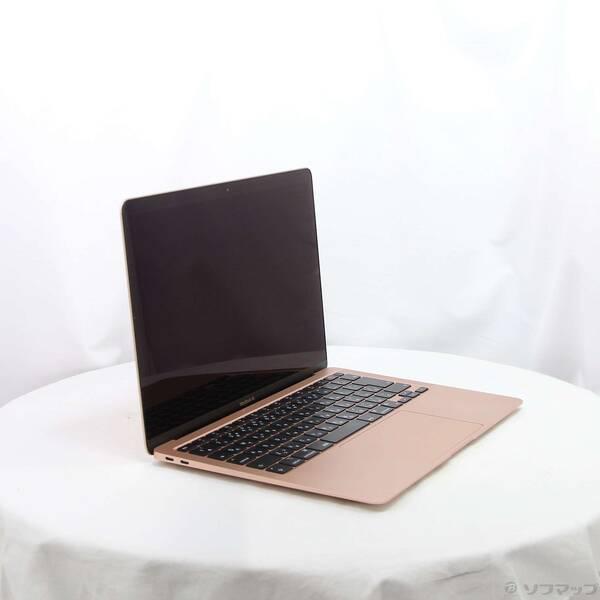 〔中古〕Apple(アップル) MacBook Air 13.3-inch Late-2020 MGND3J／A Apple M1 8コアCPU_7コアGPU 8GB SSD256GB ゴールド 〔26.3 Tahoe〕〔377-ud〕 |  | 03