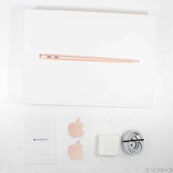 〔中古〕Apple(アップル) MacBook Air 13.3-inch Late-2020 MGND3J／A Apple M1 8コアCPU_7コアGPU 8GB SSD256GB ゴールド 〔26.3 Tahoe〕〔377-ud〕 |  | 04