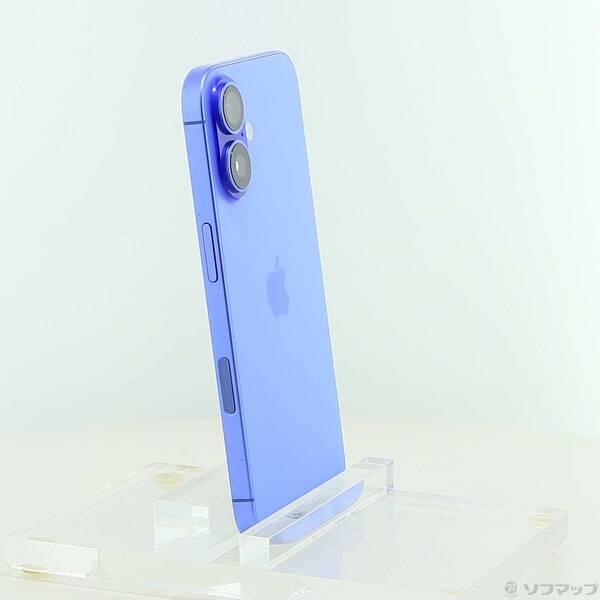 〔中古〕Apple(アップル) iPhone16 128GB ウルトラマリン MYDU3J／A SIMフリー〔258-ud〕 |  | 03