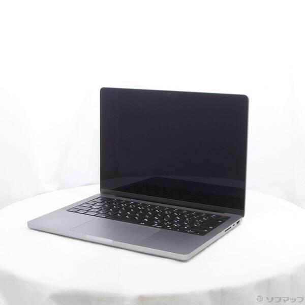 〔中古〕Apple(アップル) MacBook Pro 14.2-inch Late-2021 MKGR3J／A Apple M1 Pro 8コアCPU_14コアGPU 16GB SSD1TB シルバー 〔26.3 Tahoe〕〔349-ud〕 | 