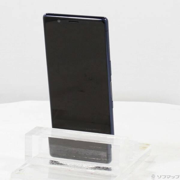 中古〕SONY(ソニー) Xperia 5 64GB ブルー SOV41 auロック解除SIM
