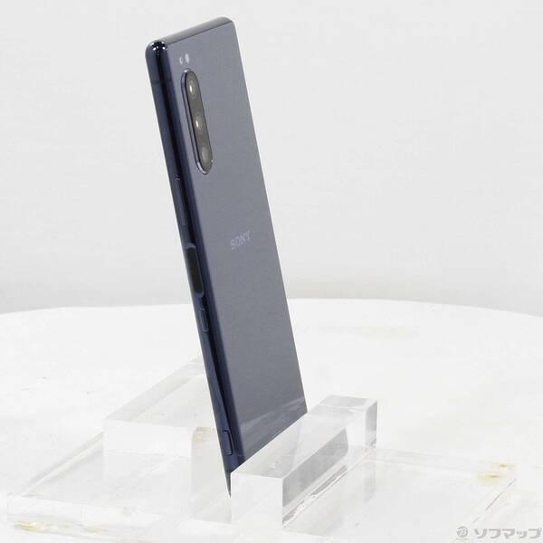 中古〕SONY(ソニー) Xperia 5 64GB ブルー SOV41 auロック解除SIM