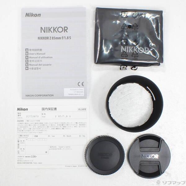 〔中古〕Nikon(ニコン) 〔展示品〕 NIKKOR Z 85mm f／1.8 S〔258-ud〕 |  | 04