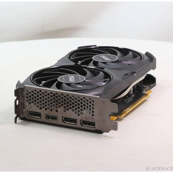〔中古〕MSI(エムエスアイ) GeForce RTX 4060 VENTUS 2X BLACK 8G OC〔262-ud〕 | 
