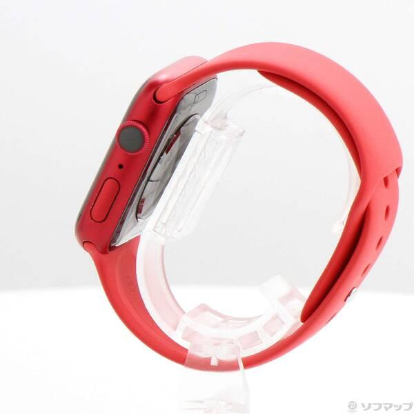 〔中古〕Apple(アップル) Apple Watch Series 8 GPS 45mm (PRODUCT)REDアルミニウムケース (PRODUCT)REDスポーツバンド〔377-ud〕 |  | 01