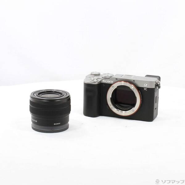 〔中古〕SONY(ソニー) α7C ズームレンズキット シルバー ILCE-7CL S〔344-ud〕 | 