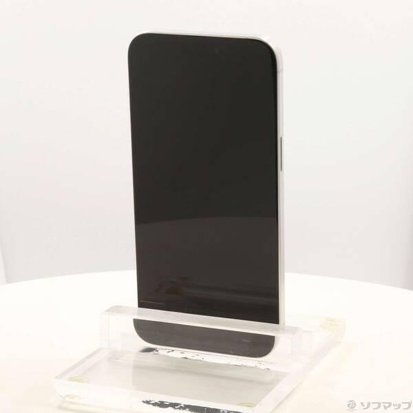 〔中古〕Apple(アップル) iPhone15 Pro Max 256GB ホワイトチタニウム MU6Q3J／A SIMフリー〔377-ud〕 |  | 02