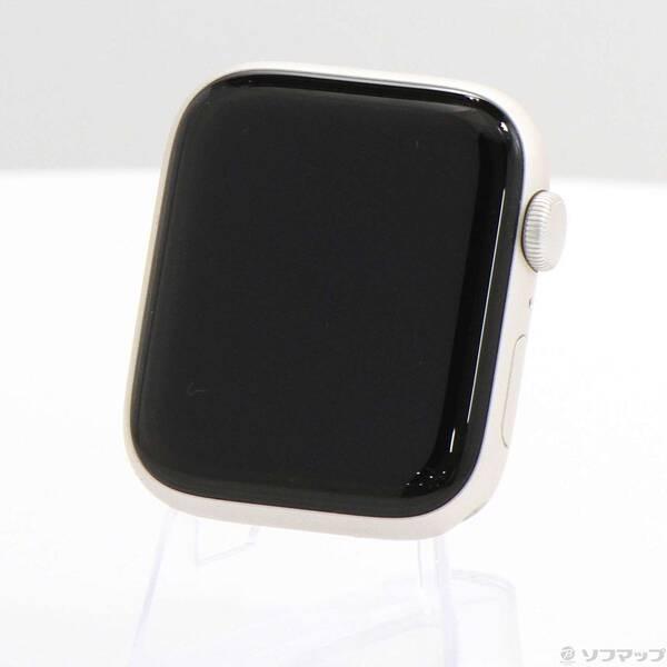 〔中古〕Apple(アップル) Apple Watch SE 第2世代 GPS 44mm スターライトアルミニウムケース バンド無し〔377-ud〕 | 