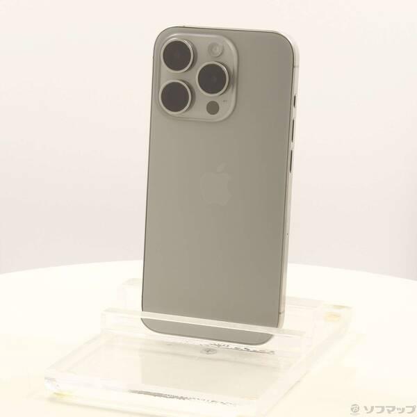〔中古〕Apple(アップル) iPhone15 Pro 256GB ナチュラルチタニウム MTUF3J／A SIMフリー〔377-ud〕 | 