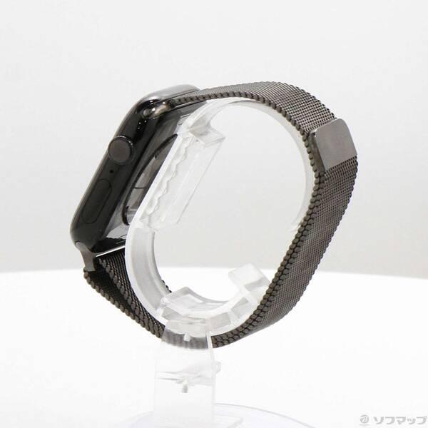 〔中古〕Apple(アップル) Apple Watch Series 11 GPS + Cellular 46mm ジェットブラックアルミニウムケース スレートミラネーゼループ〔377-ud〕 |  | 01