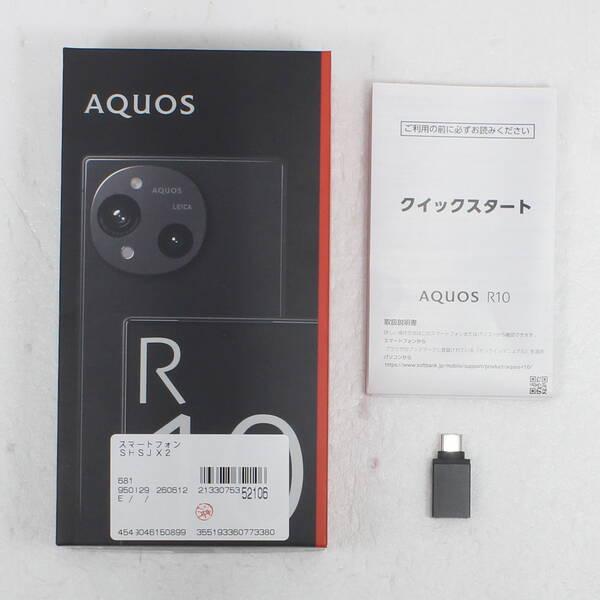 〔中古〕SHARP(シャープ) AQUOS R10 256GB チャコールブラック A501SH Softbank SIMフリー〔377-ud〕 |  | 04