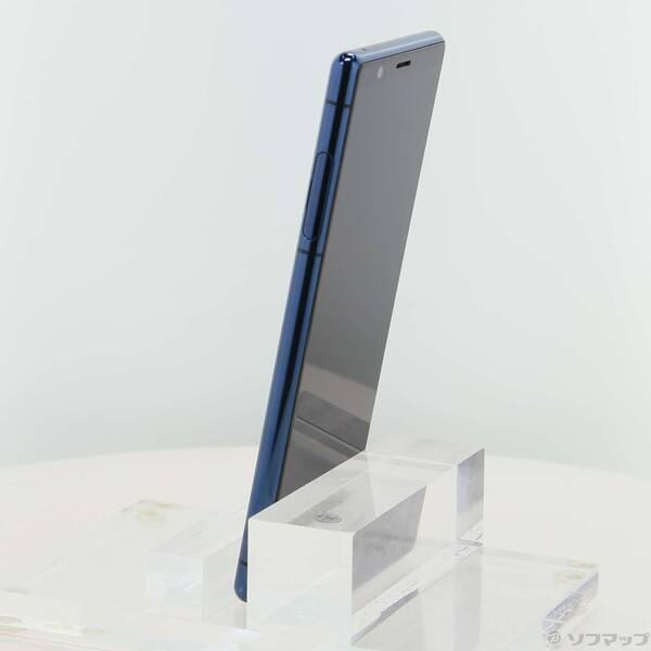中古〕SONY(ソニー) Xperia 5 64GB ブルー SO-01M docomoロック解除SIM
