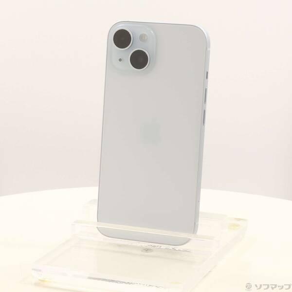 〔中古〕Apple(アップル) iPhone15 128GB ブルー MTML3J／A SIMフリー〔377-ud〕 | 