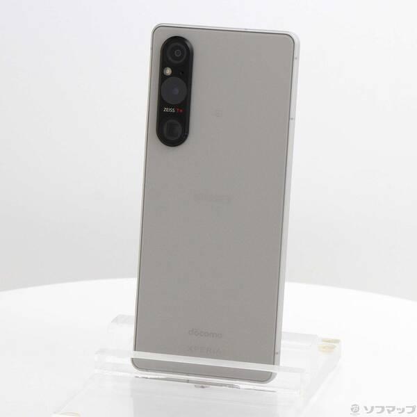 〔中古〕SONY(ソニー) Xperia 1 V 256GB プラチナシルバー SO-51D docomo SIMフリー〔348-ud〕 | 