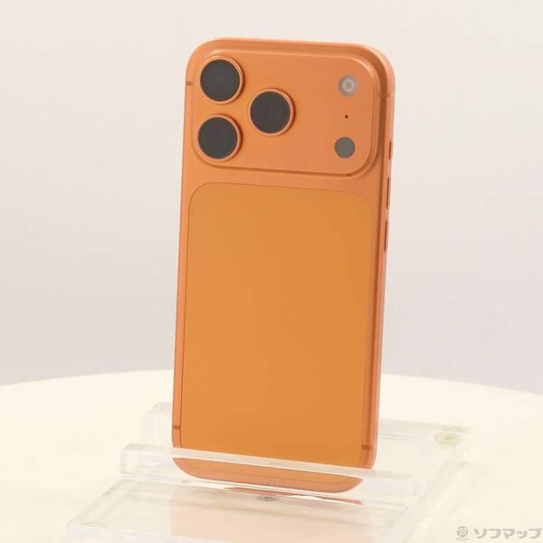 〔中古〕Apple(アップル) iPhone17 Pro 256GB コズミックオレンジ MG864J／A SIMフリー〔276-ud〕 | 