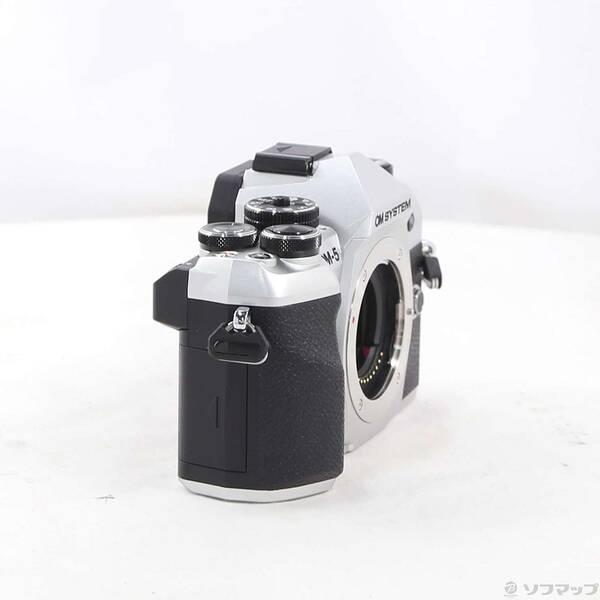 中古〕OMSYSTEM OM-5 Mark II ボディ シルバー〔258-ud〕 : ソフマップ
