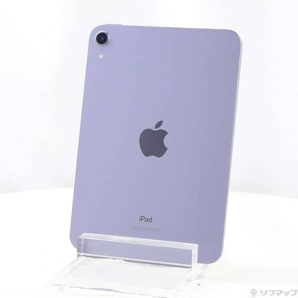 〔中古〕Apple(アップル) iPad mini 第6世代 64GB パープル MK7R3J／A Wi-Fi〔269-ud〕 | 