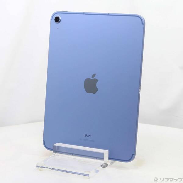 〔中古〕Apple(アップル) iPad 第10世代 64GB ブルー MQ6K3J／A SoftBankロック解除SIMフリー〔258-ud〕 | 