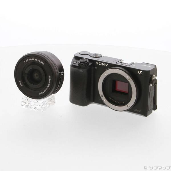 〔中古〕SONY(ソニー) α6000 パワーズームレンズキット ブラック ILCE-6000L〔349-ud〕 | 