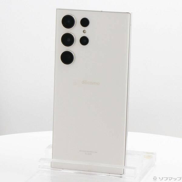 〔中古〕SAMSUNG(サムスン) Galaxy S23 Ultra 256GB クリーム SC-52D docomo SIMフリー〔377-ud〕 | 