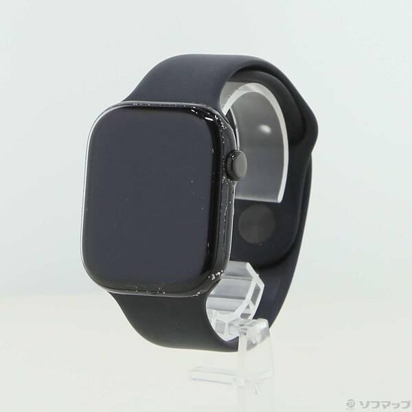 〔中古〕Apple(アップル) Apple Watch Series 10 GPS + Cellular 46mm ジェットブラックアルミニウムケース ブラックスポーツバンド〔377-ud〕 | 