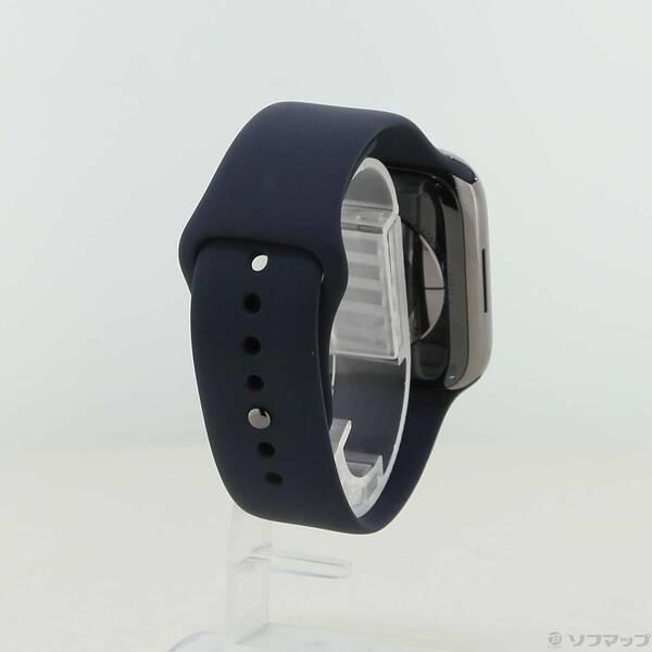 〔中古〕Apple(アップル) Apple Watch Series 8 GPS + Cellular 45mm グラファイトステンレススチールケース ミッドナイトスポーツバンド〔377-ud〕 |  | 02