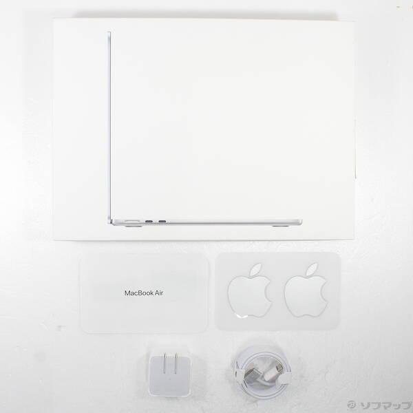 〔中古〕Apple(アップル) MacBook Air 13.6-inch Early-2024 MRXR3J／A Apple M3 8コアCPU_10コアGPU 8GB SSD512GB シルバー 〔26.3 Tahoe〕〔352-ud〕 |  | 04