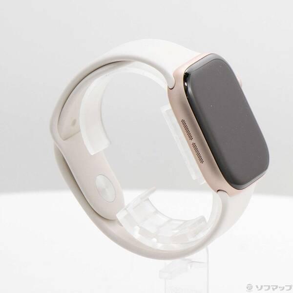 〔中古〕Apple(アップル) Apple Watch Series 11 GPS 46mm ローズゴールドアルミニウムケース ライトブラッシュスポーツバンド〔377-ud〕 |  | 03